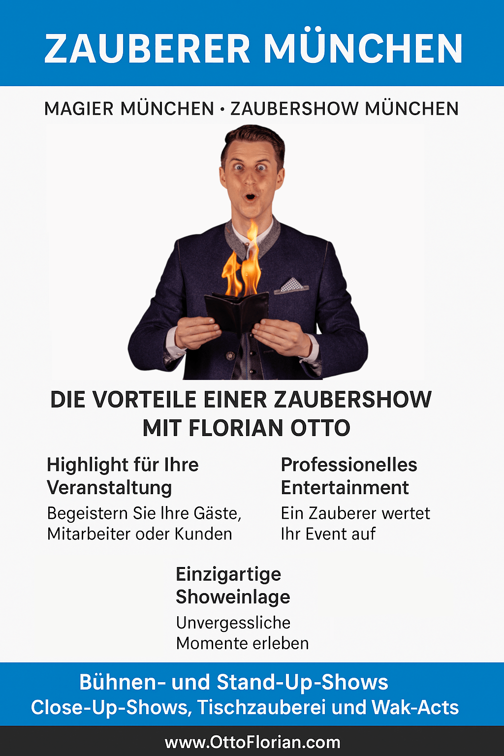 Infografik zum Thema Zauberer München Infografik zum Thema Zauberer München