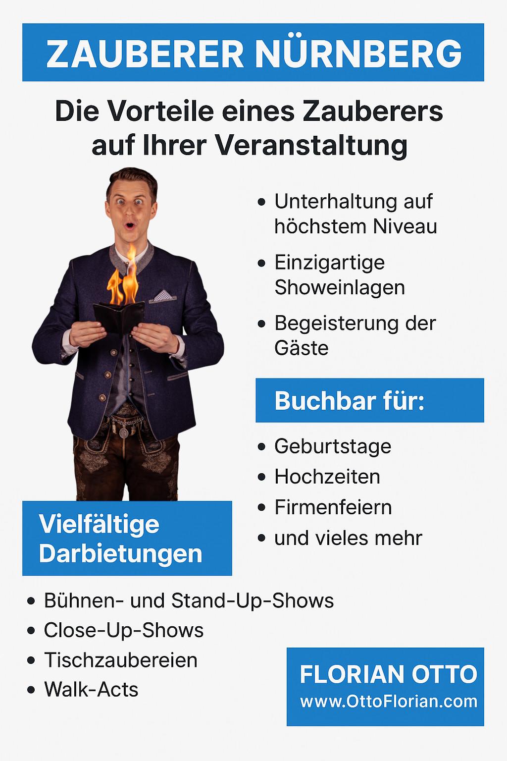 Infografik zum Thema Zauberer Nürnberg Infografik zum Thema Zauberer Nürnberg