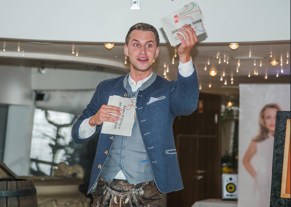 Showeinlage für Geburtstag buchen