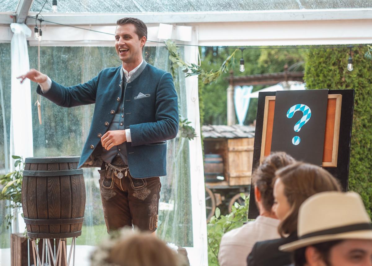 Zauberer für Geburtstag