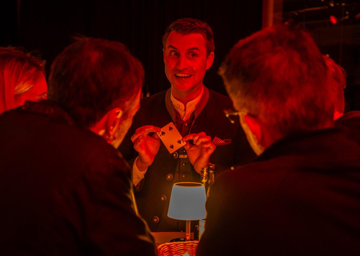 Zauberer für Betriebsfest