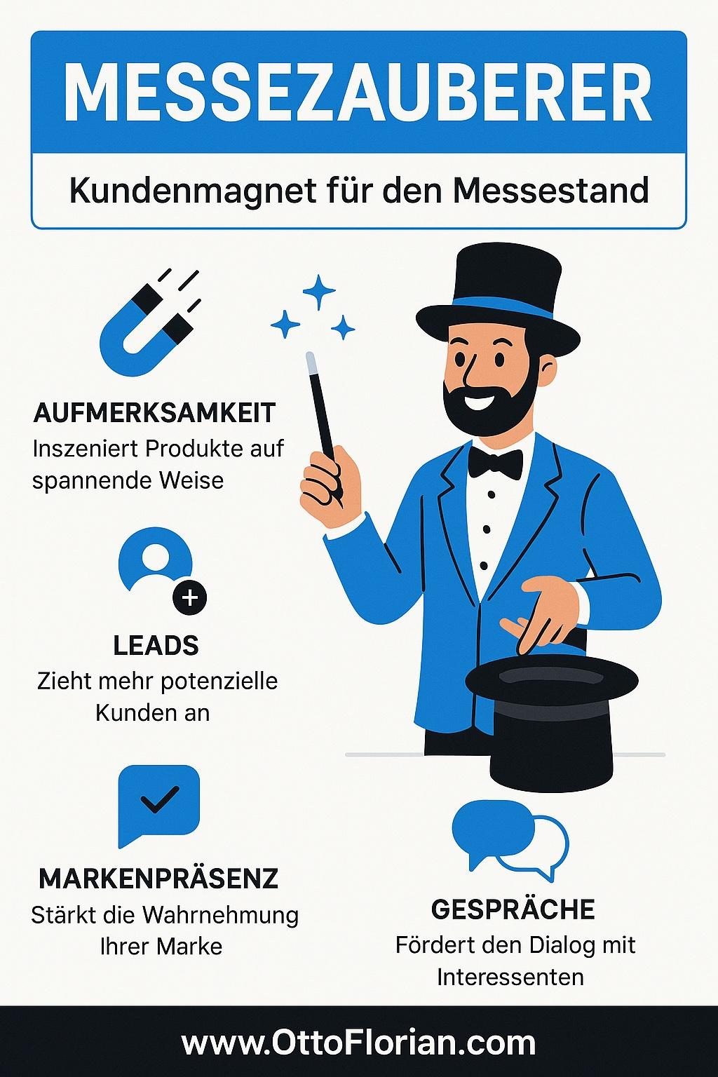 Messezauberer Infografik Florian Otto